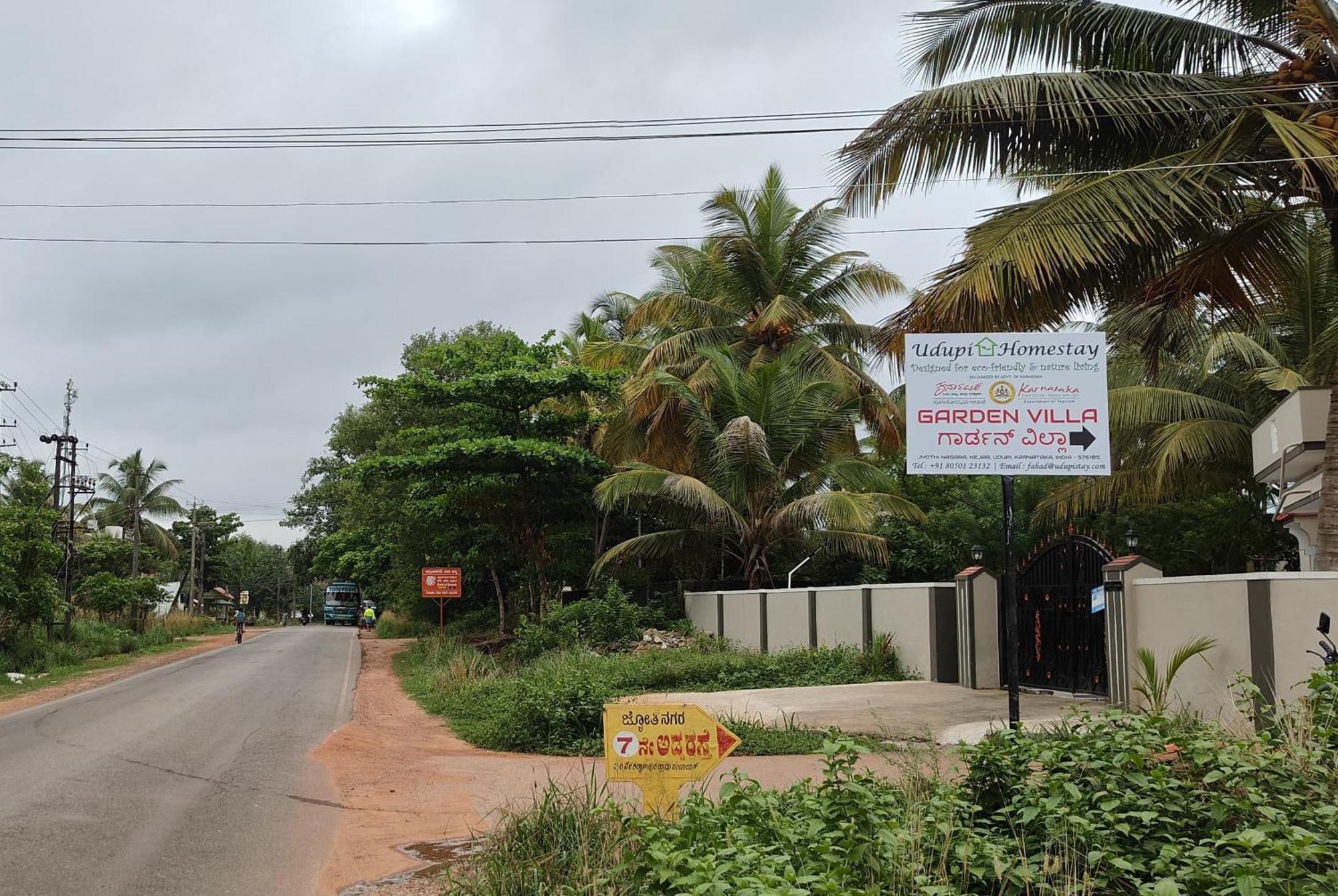 Udupi Homestay Garden Villa Esterno foto